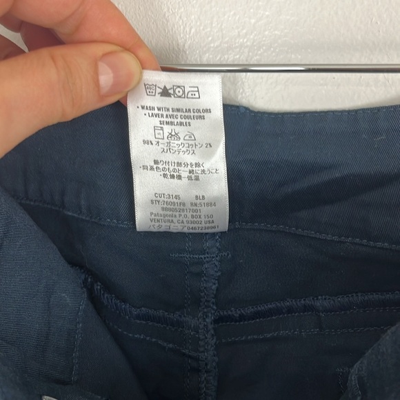 Patagonia Cotton Twill Navy Blue Utility Pants - Picture 7 of 10